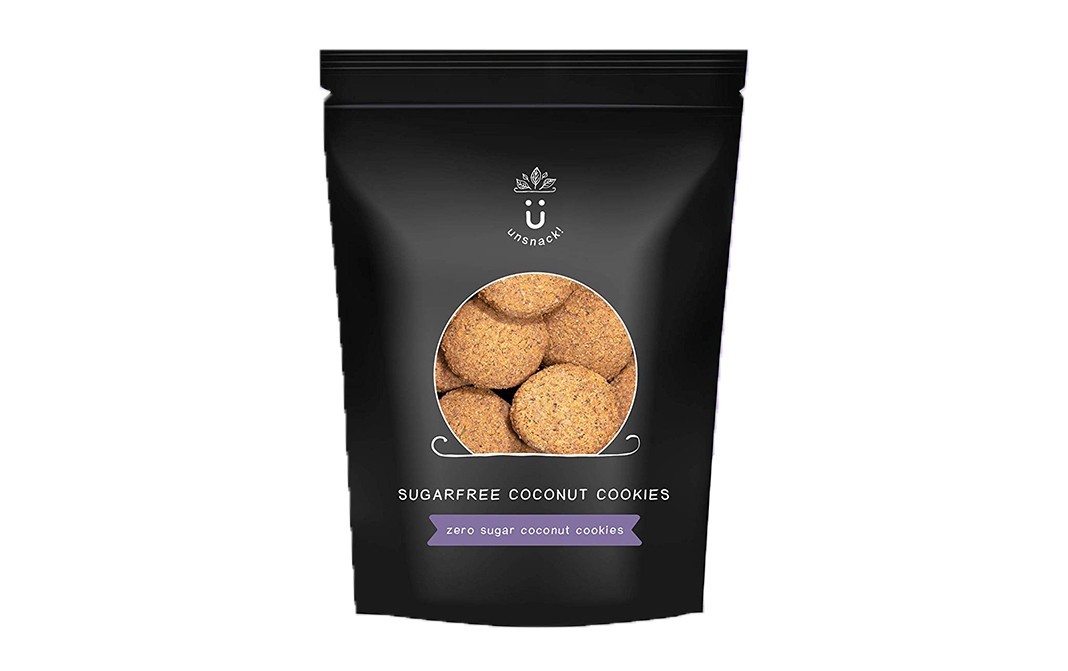 Unsnack Sugarfree Coconut Cookies    Pack  400 grams